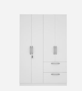 Cortina 4 Door Wardrobe - White
