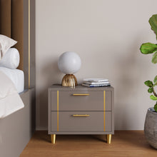 Load image into Gallery viewer, Canna Bedside Table in HDHMR- Autumn Leaf
