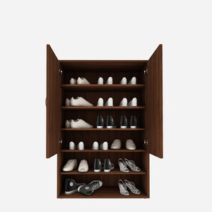 Pholes Shoe Cabinet | Walnut