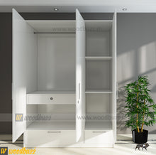 Load image into Gallery viewer, Puffin Elite 3 Door Wardrobe 120 CM | White
