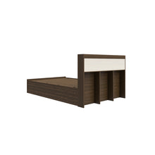 Load image into Gallery viewer, Zencozy Single Large Bed - Wenge &amp; Beige
