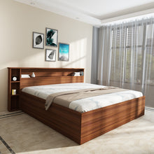 Load image into Gallery viewer, Axel King Bed - Walnut
