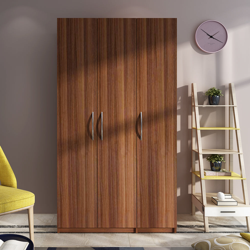 3 door wooden wardrobe price discount
