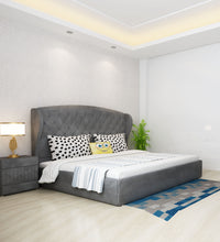 Load image into Gallery viewer, Swank King Bed - Grey
