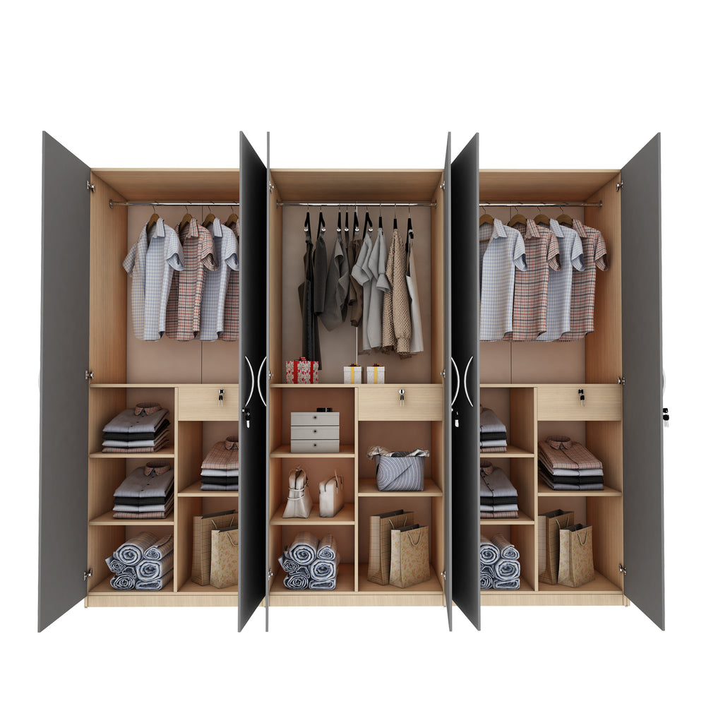 Meadow 6 Door Wardrobe