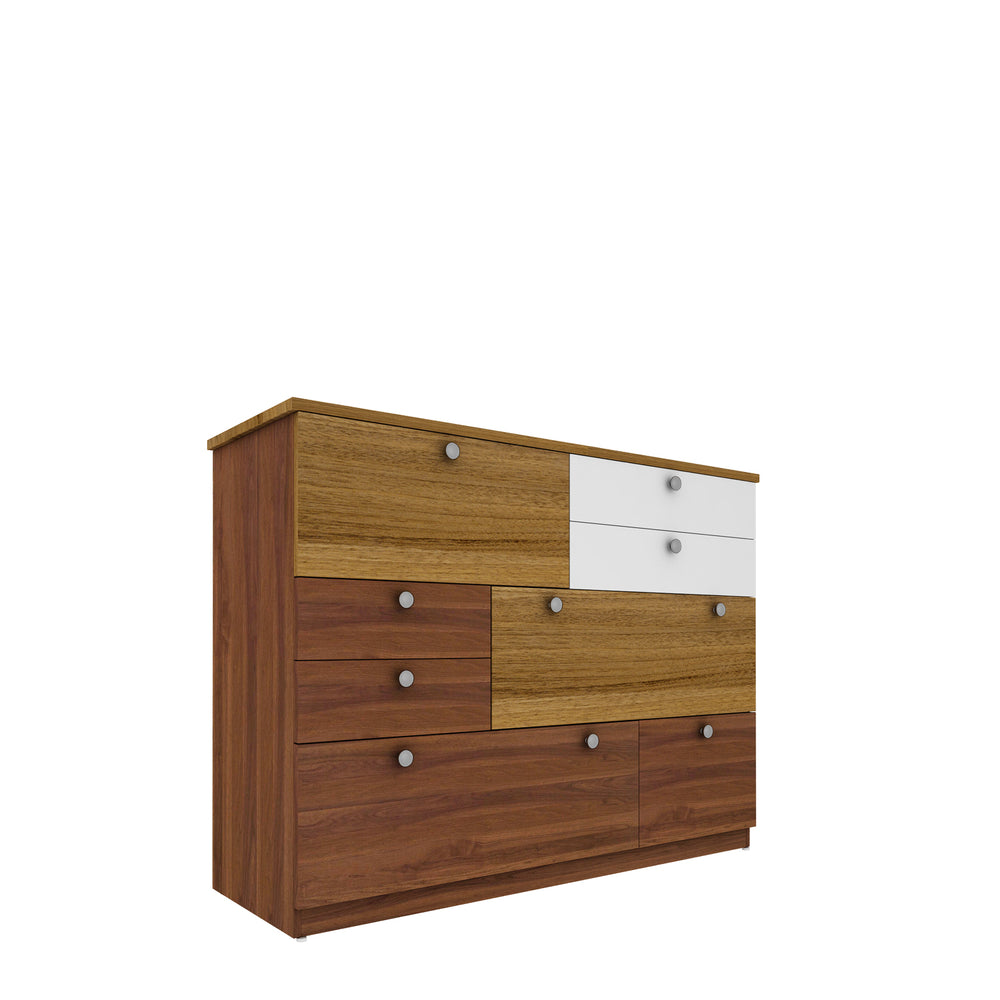Vanquisher Chest of Drawers - Walnut, Exotic & White