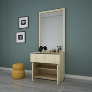 Granite Dressing Unit | Without Mirror | Beige Teak