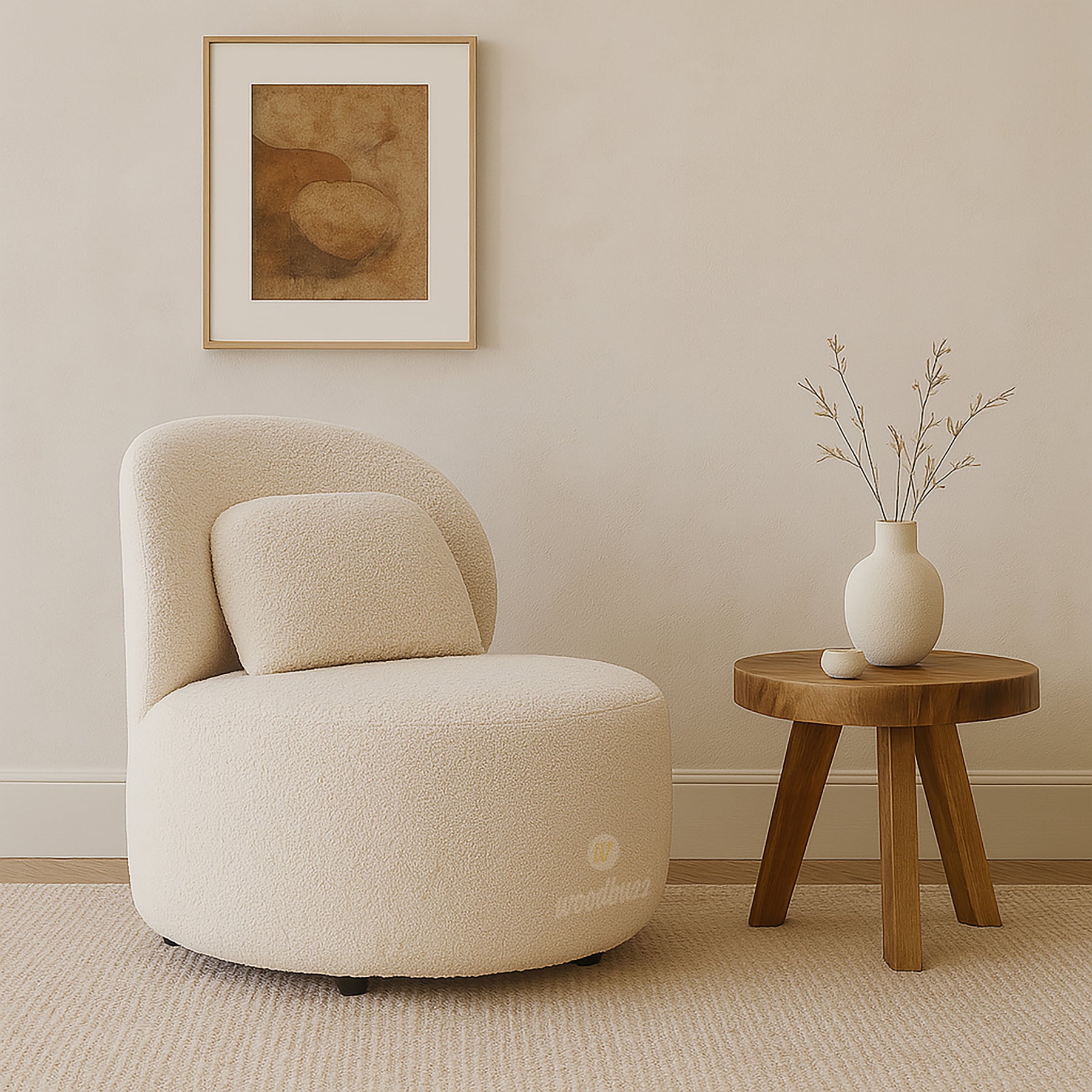 Round Back Chair