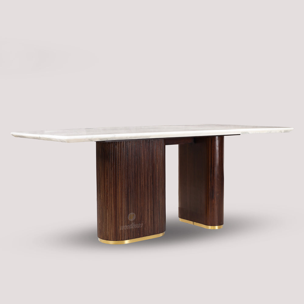 Birch Fluted Dining Table