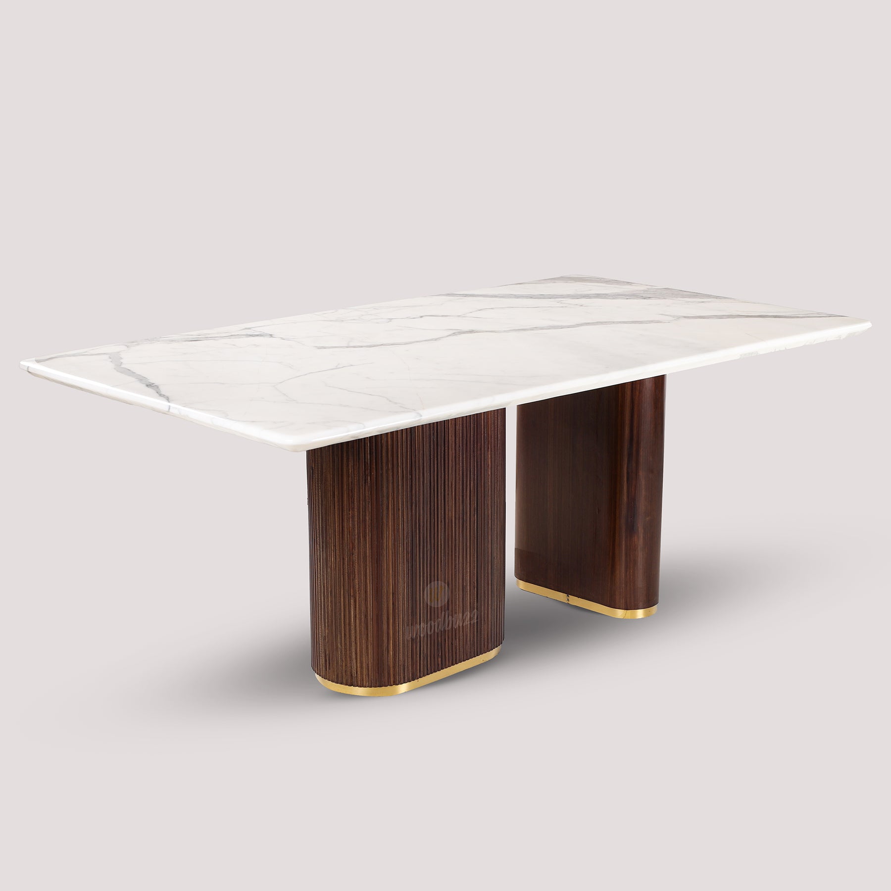 Birch Fluted Dining Table