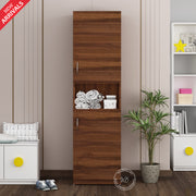Edwin Two Door wardrobe | Walnut
