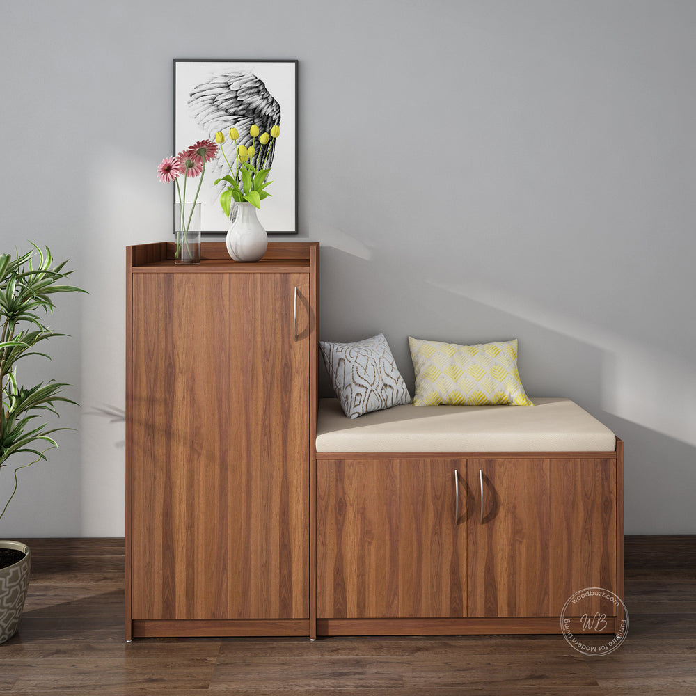 Sittin Shoe Cabinet | Walnut