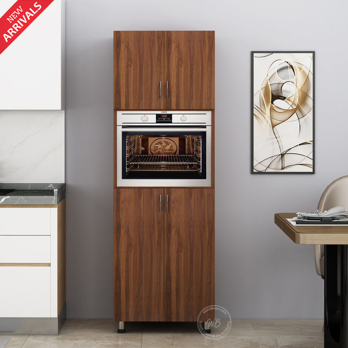 Microwave Tall Unit | Walnut