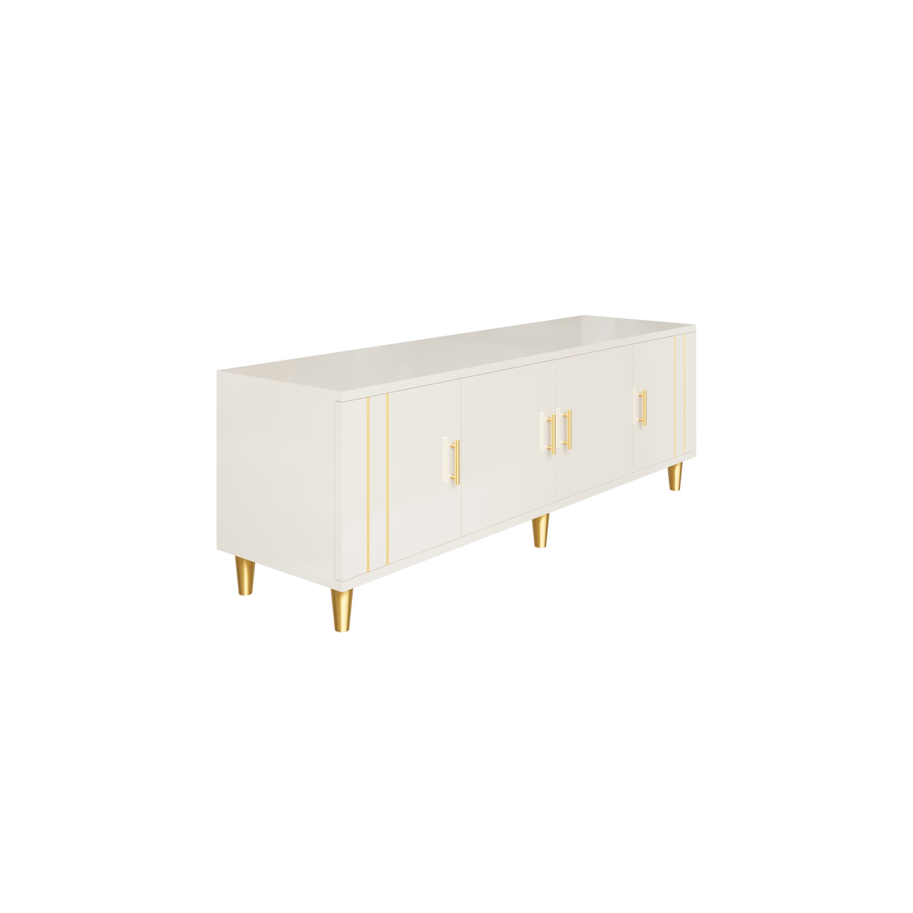 Canna TV Unit | HDHMR | Champagne | 55 Inches