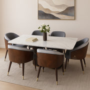 Birch Fluted Dining Table