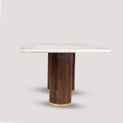 Birch Fluted Dining Table