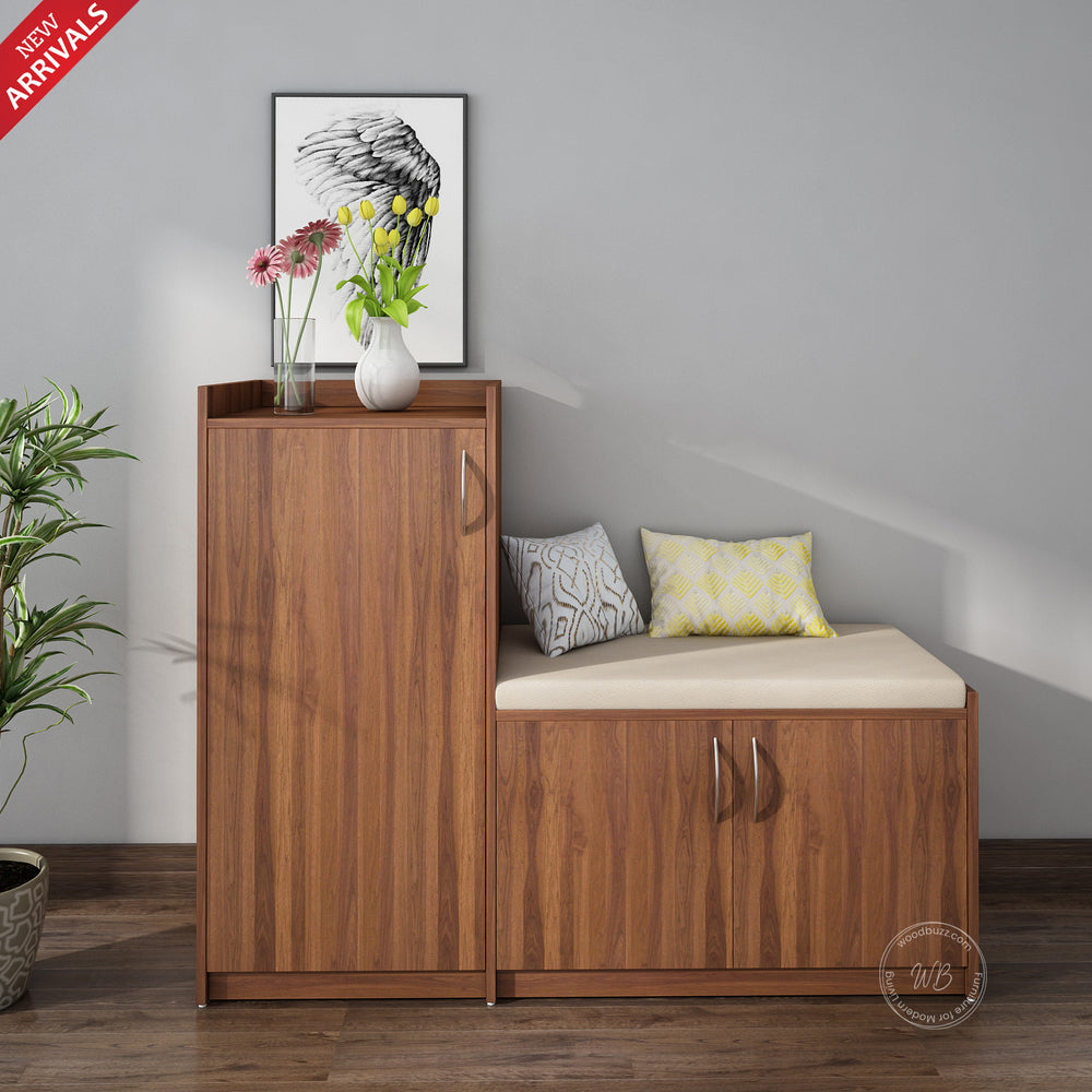 Sittin Shoe Cabinet | Walnut
