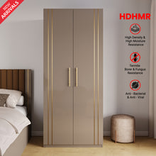 Load image into Gallery viewer, Canna 2 Door Wardrobe in HDHMR- Autumn Leaf
