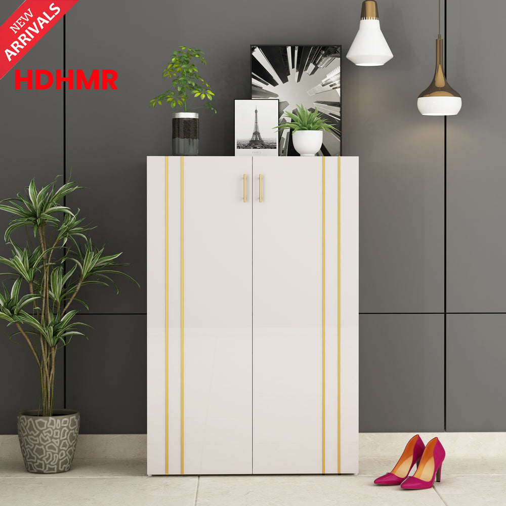 Sole Tall Shoe Rack | HDHMR | CHAMPAGNE