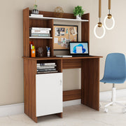 Ocus Study Table | Walnut and Frosty White
