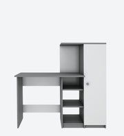 Marvel Home Office Table | Grey and Frosty White