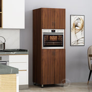 Microwave Tall Unit | Walnut