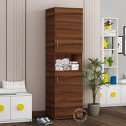Edwin Two Door wardrobe | Walnut
