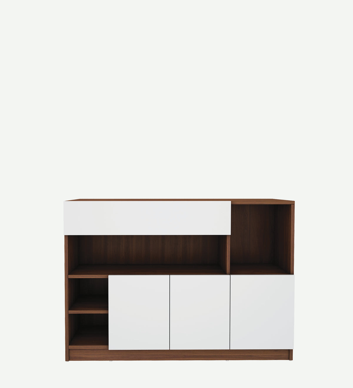 Lisa Side Crockery Unit | Medium | Frosty White