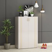 Sole Tall Shoe Rack | HDHMR | CHAMPAGNE