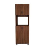 Microwave Tall Unit | Walnut
