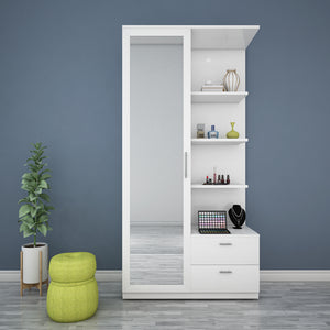 Sapphire Dressing Unit | Frosty White | Without Mirror