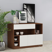 Lisa Side Crockery Unit | Medium | Frosty White