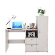 Derrick Study Table| HDHMR | Champagne
