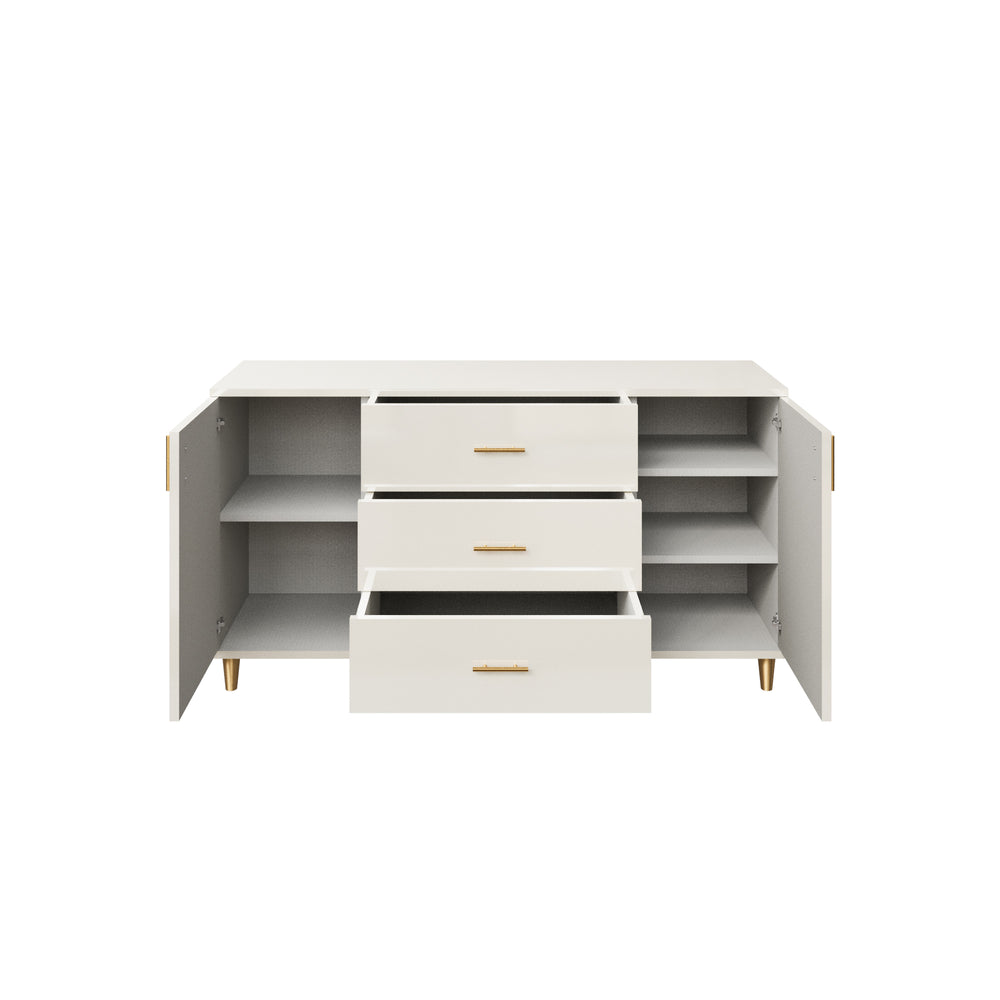 Canna Chest of Drawer| HDHMR | Champagne