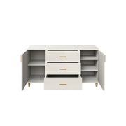 Canna Chest of Drawer| HDHMR | Champagne