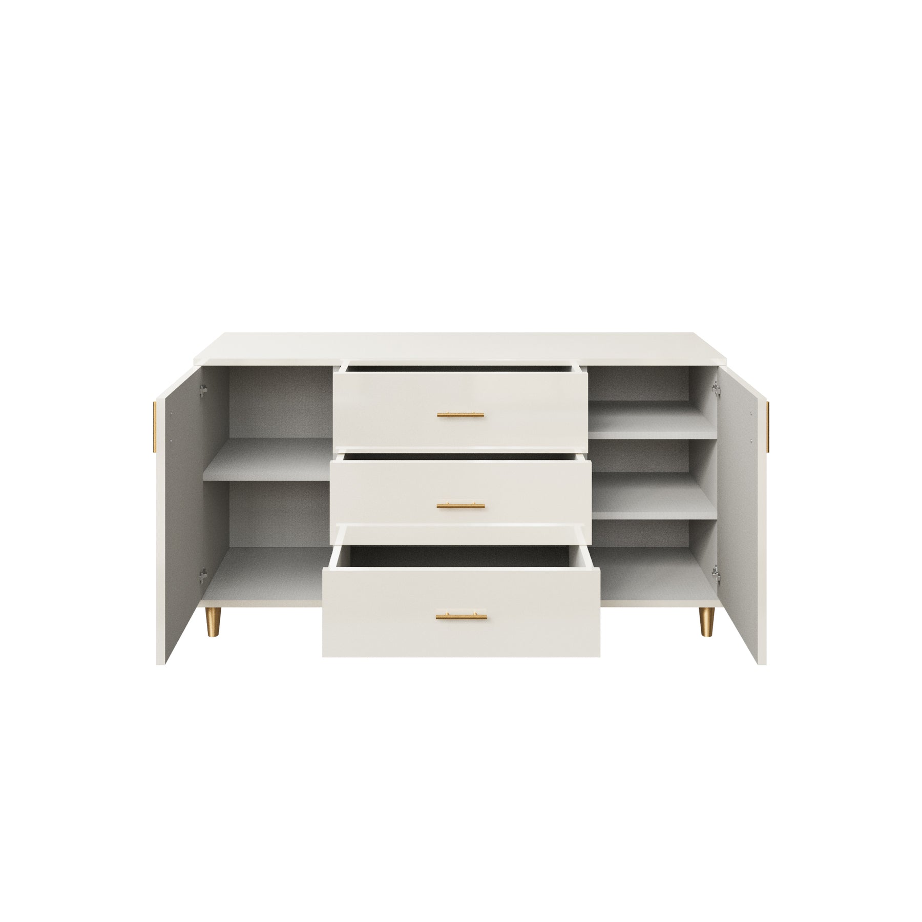 Canna Chest of Drawer| HDHMR | Champagne
