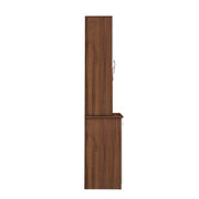 Erica Side Crockery Unit | Walnut and Frosty White