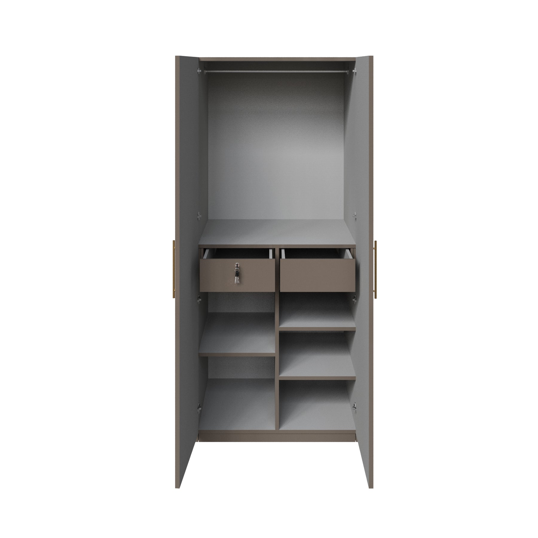 Canna 2 Door Wardrobe | HDHMR | Autumn Leaf