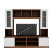 Disney TV Unit | 43 Inch TV | Walnut and Frosty White