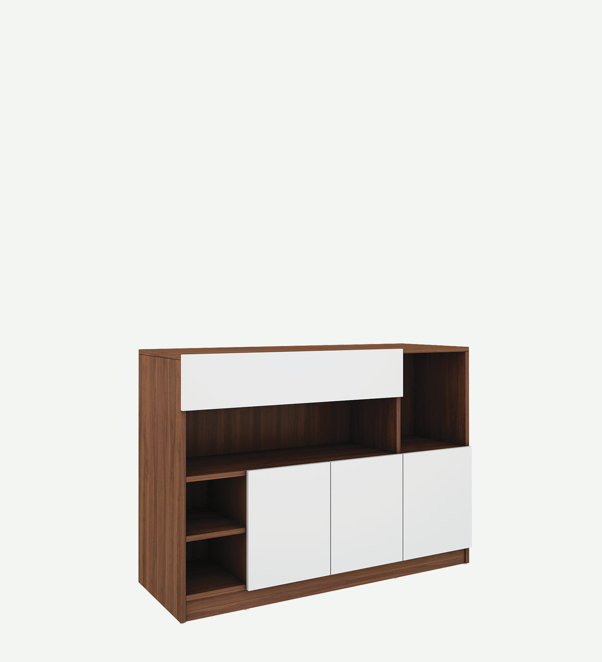 Lisa Side Crockery Unit | Medium | Frosty White
