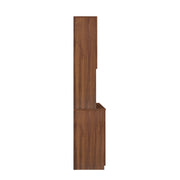 Modish Two Door Crockery Unit | Walnut