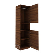 Edwin Two Door wardrobe | Walnut