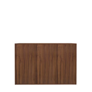Kyrss Crockery Unit | Walnut and Frosty White