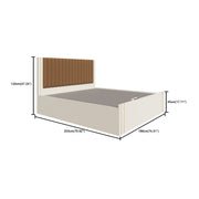Canna King Size Bed  | HDHMR | Champagne