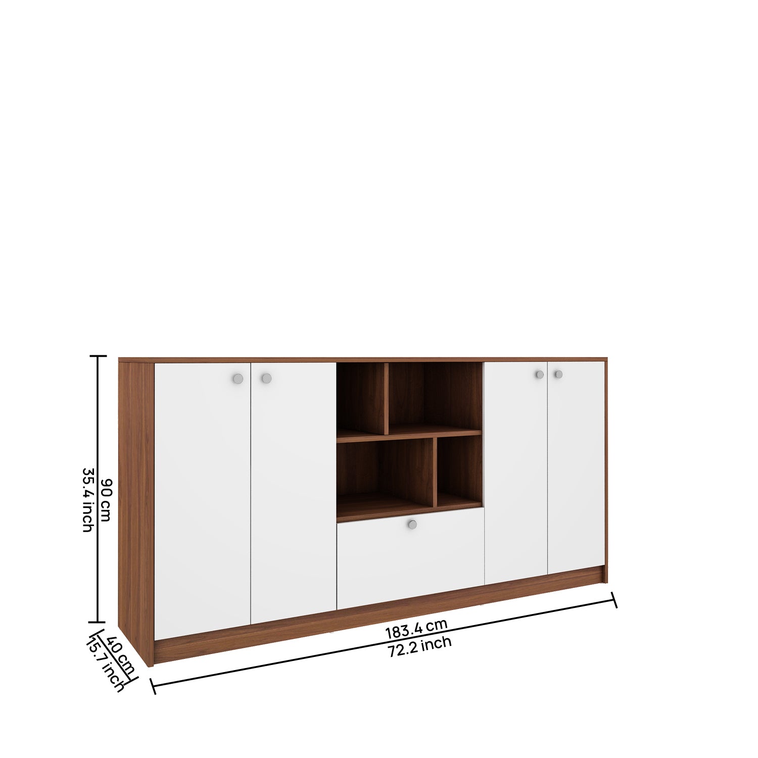 Evoke Chest of drawers | Walnut
