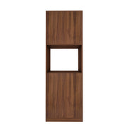 Ambra Crockery Unit | Walnut and Frosty White
