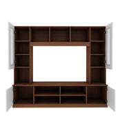 Disney TV Unit | 43 Inch TV | Walnut and Frosty White
