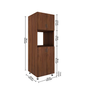 Microwave Tall Unit | Walnut