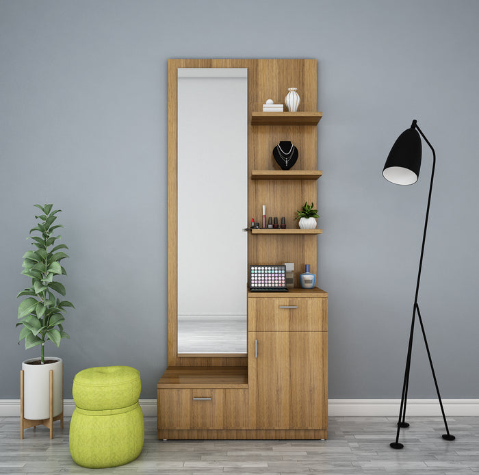 Citrine Dressing Unit | Exotic Teak | Without Mirror