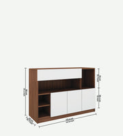 Lisa Side Crockery Unit | Medium | Frosty White